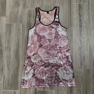 Sequin Tank Top
